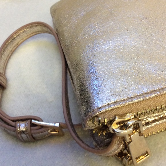 Cute MMS glittery double zip mini crossbody purse - Picture 5 of 10
